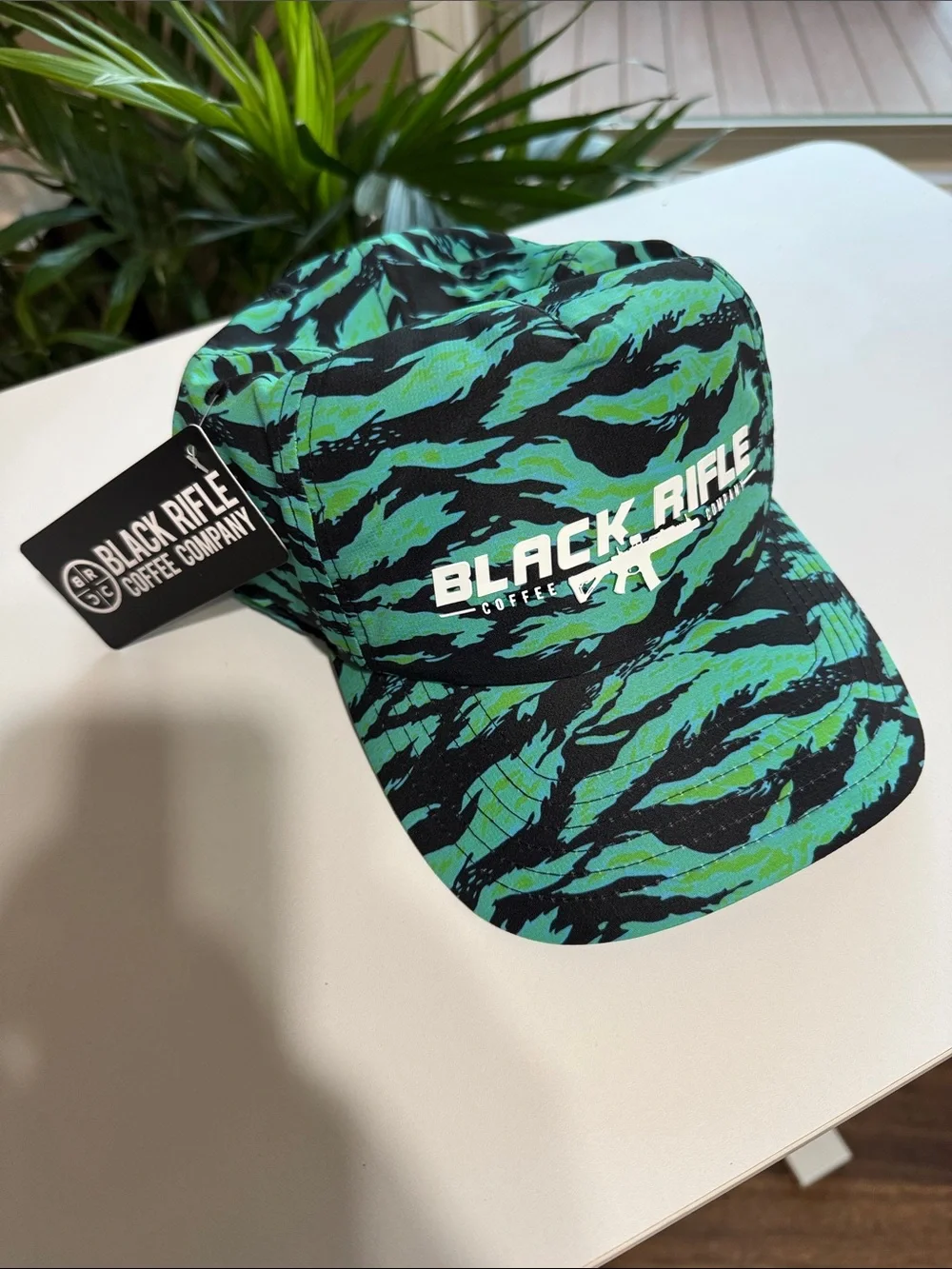 Black Rifle Coffee Company Men's Green & Black Patterned Cap
